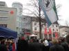 <p>Kundgebung auf dem Friedrichsplatz</p>
